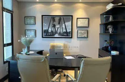 Sala comercial totalmente mobiliada com excelente bom gosto