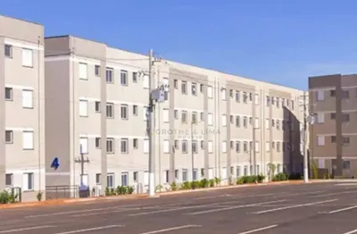Apartamento com 2 dormitórios à venda, 42 m² por r$ 165.000,00 - campos ville - araraquara/sp