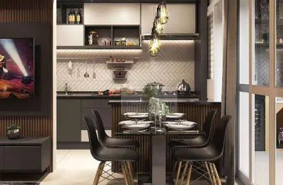 Apartamento com 2 dormitórios à venda, 58 m² por r$ 280.000,00 - parque urupês - taubaté/sp
