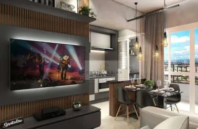 Apartamento com 2 dormitórios à venda, 58 m² por r$ 300.000 - parque urupês - taubaté/sp