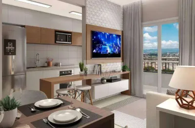Apartamento com 2 dormitórios à venda, 54 m² por r$ 250.000 - parque urupês - taubaté/sp