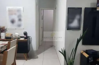Apartamento com 2 dormitórios à venda, 65 m² por r$ 350.000 - quiririm - taubaté/sp