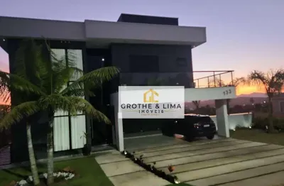Casa de alto padrão no condomínio lago dourado – luxo, tecnologia e sofisticação em jacareí