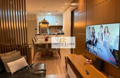 Apartamento com 2 dormitórios à venda, 68 m² por r$ 350.000 - parque senhor do bonfim - taubaté/sp