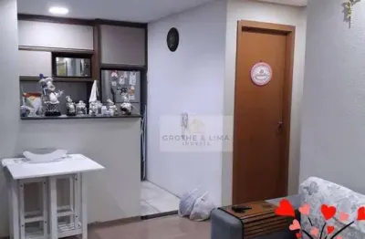 Apartamento com 2 dormitórios à venda, 47 m² por R$ 275.600,00 - Jardim das Cerejeiras - São José dos Campos/SP