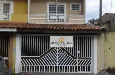 Sobrado com 3 dormitórios à venda, 128 m² por r$ 430.000,00 - parque interlagos - são josé dos campos/sp