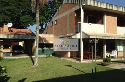Casa com 3 suites ,sala de lareira e piscina à venda, 3293 m² por r$ 1.480.000 - jardim américa - jacareí/sp