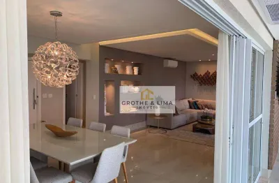 Apartamento com 4 dormitórios à venda, 245 m² por r$ 3.600.000,00 - jardim das colinas - são josé dos campos/sp