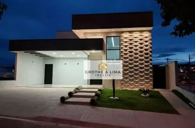 Lindissíma casa com 3 dormitórios à venda, 154 m² por r$ 790.000 - condomínio terras do vale - caçapava/sp