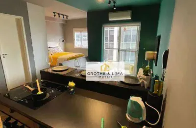Apartamento com 1 dormitório à venda, 33 m² por r$ 456.000,00 - jardim oswaldo cruz - são josé dos campos/sp