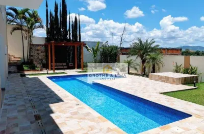 Casa com 4 dormitórios à venda, 500 m² por r$ 2.200.000,00 - residencial santa helena - caçapava/sp
