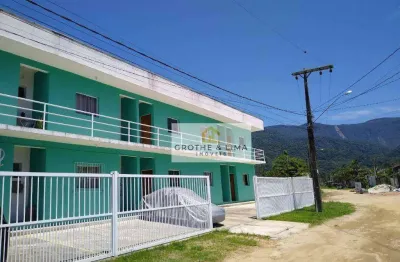 Apartamento com 1 dormitório à venda, 50 m² por r$ 255.000,00 - sertão da quina - ubatuba/sp