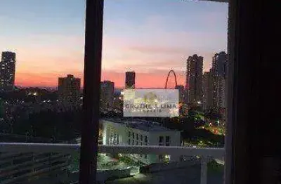 Flat com 1 dormitório à venda, 33 m² por r$ 440.000,00 - jardim aquarius - são josé dos campos/sp