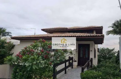 Casa com 4 dormitórios à venda, 415 m² por r$ 2.015.000,00 - altos da serra i - são josé dos campos/sp