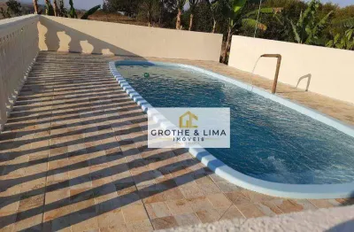 Chácara com 2 dormitórios à venda, 1600 m² - vila resende - caçapava/sp
