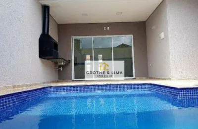 Casa com 3 dormitórios à venda, 98 m²- village das flores - caçapava/sp
