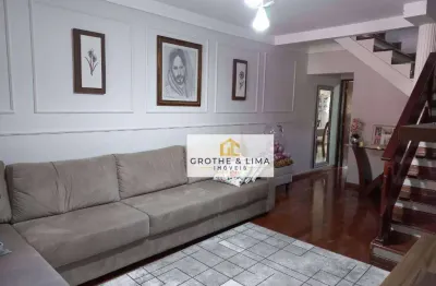 Sobrado com 3 dormitórios à venda, 128 m² por r$ 700.000,00 - bosque dos eucaliptos - são josé dos campos/sp