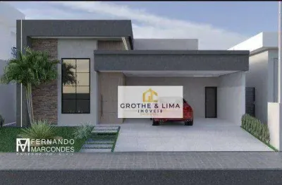 Casa com 3 dormitórios à venda, 150 m² por r$ 1.113.000,00 - residencial terras do vale - caçapava/sp