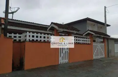 Casa térrea com 3 dormitórios e 1 suíte à venda, 152 m² - barranco alto - caraguatatuba/sp