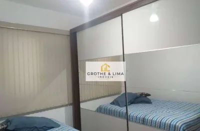 Apartamento com 2 dormitórios à venda, 55 m² por r$ 286.200,00 - são joão - jacareí/sp