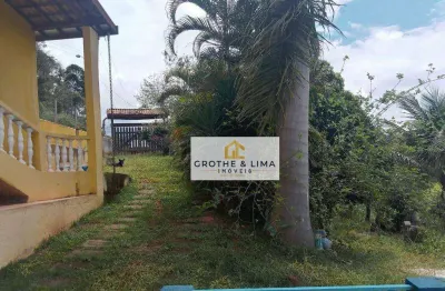 Chácara com 5 dormitórios à venda, 1000 m² por r$ 550.000,00 - zona rural - paraibuna/sp