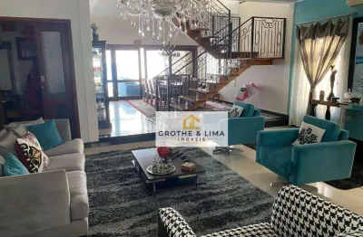 Casa com 4 dormitórios à venda, 400 m² por r$ 2.300.000,00 - jardim altos de santana i - jacareí/sp