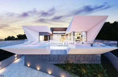 Casa, 5 dormitórios, 950 m² por r$ 12.750.000 - condomínio reserva do paratehy - são josé dos campos/sp