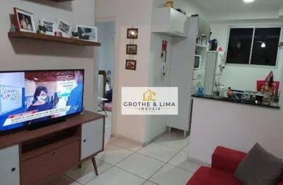 Oportunidade! apartamento para investidor - alugado - 2 dormitórios à venda, 46 m² - jardim santa catarina