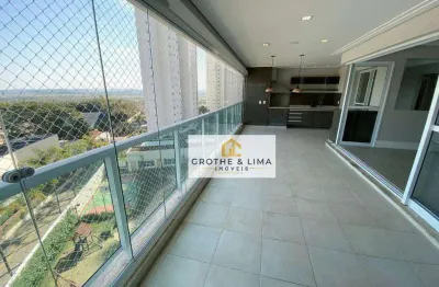 Apartamento com 4 dormitórios para alugar, 245 m² por r$ 13.277,43/mês - jardim das colinas - são josé dos campos/sp