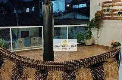 Excelente sobrado com 3 dormitórios à venda, 188 m² - jardim nova flórida - são josé dos campos/sp