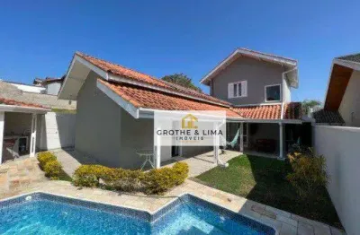 Sobrado com 4 dormitórios à venda, 194 m² - condomínio altos da serra i - são josé dos campos/sp