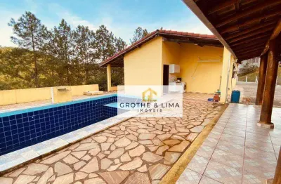 Chácara com 3 dormitórios à venda, 24200 m² por r$ 946.000,00 - souzas - monteiro lobato/sp