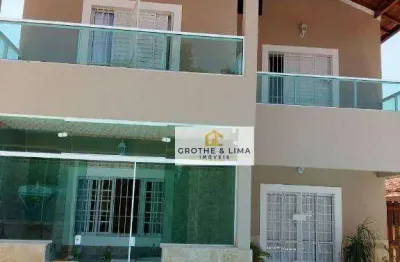Casa com 5 dormitórios à venda, 315 m² por r$ 1.900.000,00 - indaiá - caraguatatuba/sp
