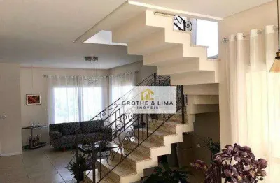 Sobrado com 4 dormitórios à venda, 289 m² por r$ 1.700.000,00 - condomínio terras do vale - caçapava/sp