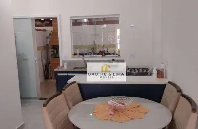 Sobrado com 2 dormitórios, sendo 2 suítes à venda, 87 m² - massaguaçu - caraguatatuba/sp