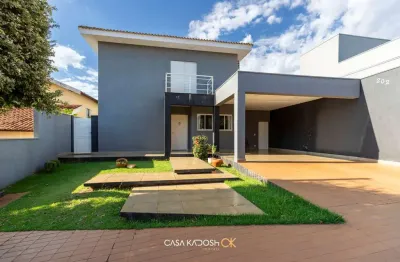 Condomínio residencial alto do bonfim i - sobrado à venda com 3 dormitórios, varanda gourmet e 4 vagas – bonfim paulista, ribeirão preto – sp