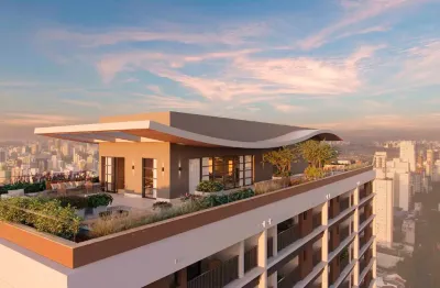 Oportunidade no higienópolis - 73 m² 2 suítes c/ lavabo - vaga de garagem - lazer no rooftop