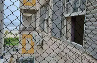 Excelente apartamento com sacada com 3 dormitórios, c/ vista p/ mar, à venda por r$ 575.000 - pompéia - santos/sp