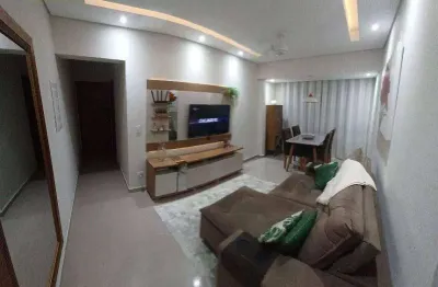 Ótimo apartamento com 2 dormitórios à venda, 76 m² por r$ 605.000 - campo grande - santos/sp