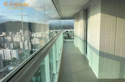Apartamento com 2 dormitórios à venda, 107 m² por r$ 1.600.000,00 - pompéia - santos/sp