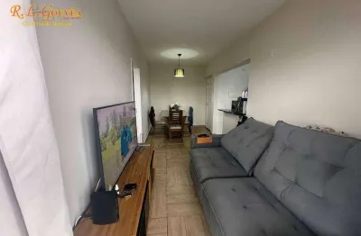 Apartamento com 1 dormitório à venda, 51 m² por r$ 370.000,00 - vila matias - santos/sp