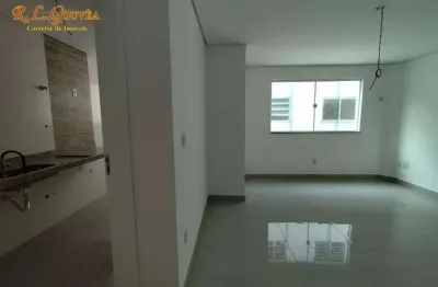 Lindo sobrado com 2 dormitórios , 2 suítes, garagem 2 carros,à venda, 100 m² por r$ 859.000 - campo grande - santos/sp