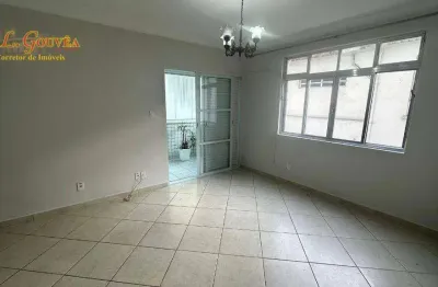 Excelente apartamento com 2 dormitórios à venda, 107 m² por r$ 470.000 - pompéia - santos/sp