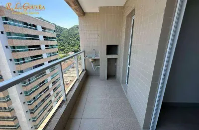 Apartamento com 2 dormitórios à venda por r$ 520.000,00 - canto do forte - praia grande/sp