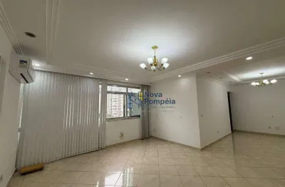 Apartamento com 3 dormitórios para alugar, 144 m² por r$ 6.000,02/mês - gonzaga - santos/sp