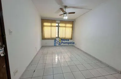 Apartamento com 2 dormitórios para alugar, 85 m² por r$ 2.650,02/mês - boqueirão - santos/sp