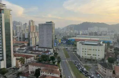 Apartamento com 3 dormitórios, 80 m² - venda por r$ 900.000,00 ou aluguel por r$ 5.000,00/mês - gonzaga - santos/sp