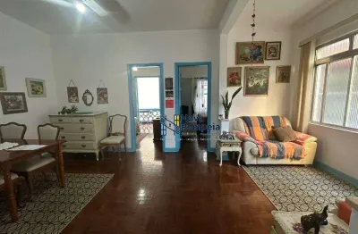 Apartamento com 3 dormitórios à venda, 86 m² por r$ 420.000,00 - pompéia - santos/sp
