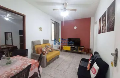 Apartamento com 1 dormitório à venda, 49 m² por r$ 302.000,00 - gonzaga - santos/sp
