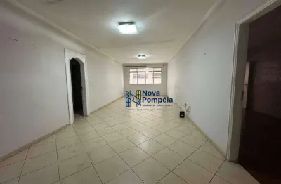 Apartamento com 3 dormitórios à venda, 140 m² por r$ 750.000 - pompéia - santos/sp